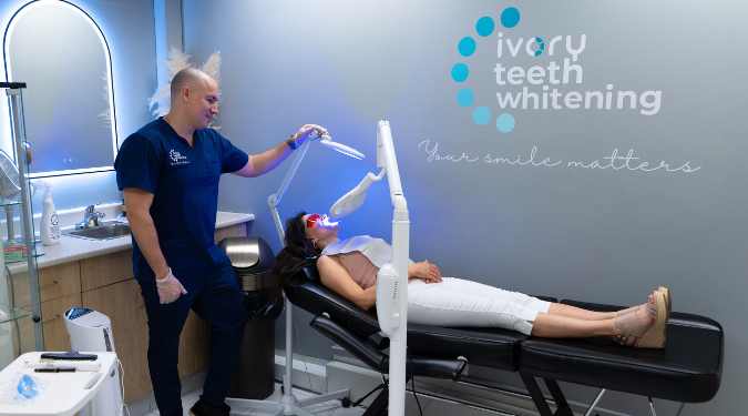 Teeth Whitening in Edmonton Signature Package at Ivory Teeth Whitening in Downtown Edmonton